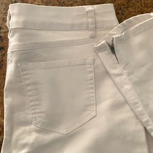 Skinny White Jeans Comfy Stretch